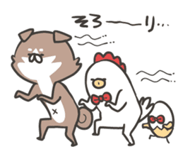 shibainu&tebasakisan4 sticker #7704682