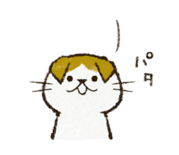 Cute cat 'Cyanpachi'. no.2 -ver.2- sticker #7704836