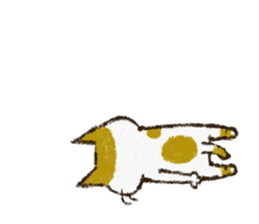 Cute cat 'Cyanpachi'. no.2 -ver.2- sticker #7704841