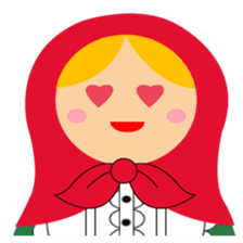 talk with matryoshka doll sticker #7704930