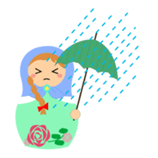 talk with matryoshka doll sticker #7704959