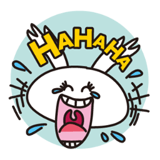 Sticker laughing sticker #7705216