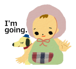 Retro Baby In The Nostalgia Park [ENG] sticker #7705485