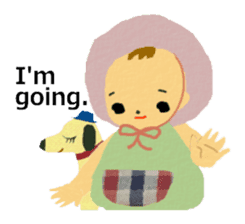 Retro Baby In The Nostalgia Park [ENG] sticker #7705485
