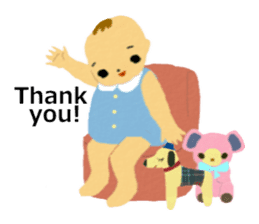 Retro Baby In The Nostalgia Park [ENG] sticker #7705486