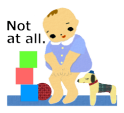 Retro Baby In The Nostalgia Park [ENG] sticker #7705488