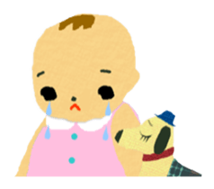 Retro Baby In The Nostalgia Park [ENG] sticker #7705490