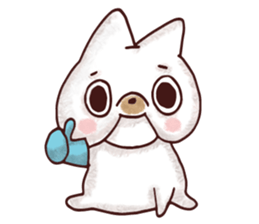 Fondue the French Bulldog sticker #7705568