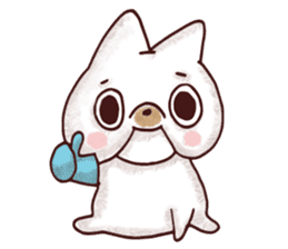 Fondue the French Bulldog sticker #7705568