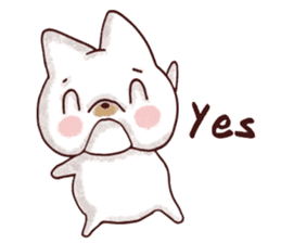 Fondue the French Bulldog sticker #7705579