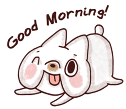 Fondue the French Bulldog sticker #7705584