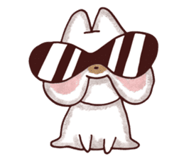 Fondue the French Bulldog sticker #7705585