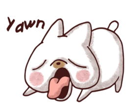 Fondue the French Bulldog sticker #7705586