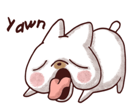 Fondue the French Bulldog sticker #7705586