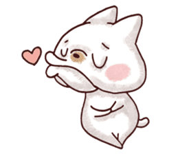 Fondue the French Bulldog sticker #7705593