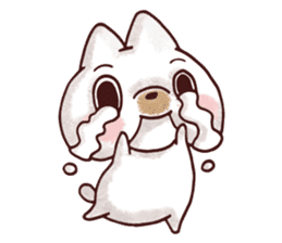 Fondue the French Bulldog sticker #7705596