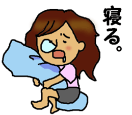 Freedom Girl sticker #7705607