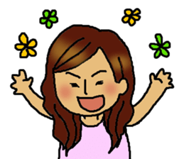 Freedom Girl sticker #7705643