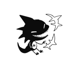 Shadow lizard(4) sticker #7705740