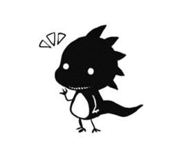Shadow lizard(4) sticker #7705743