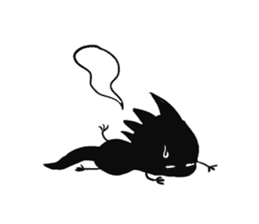 Shadow lizard(4) sticker #7705752
