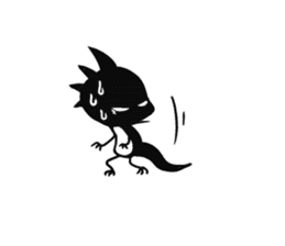 Shadow lizard(4) sticker #7705758