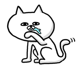 Ugly Cat! sticker #7705965