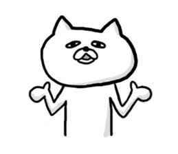 Ugly Cat! sticker #7705969