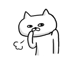 Ugly Cat! sticker #7705978