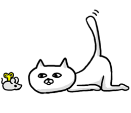 Ugly Cat! sticker #7705986