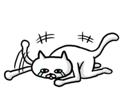 Ugly Cat! sticker #7705995