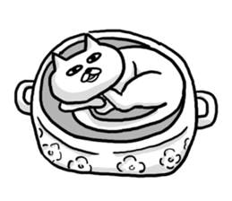 Ugly Cat! sticker #7706000