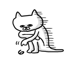 Ugly Cat! sticker #7706001