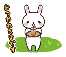 "powapowa" rabbit sticker #7706045