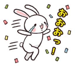 "powapowa" rabbit sticker #7706048