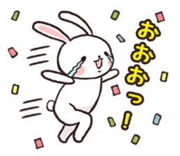 "powapowa" rabbit sticker #7706048