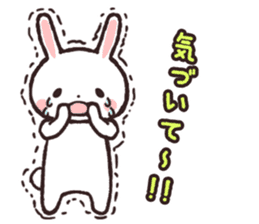 "powapowa" rabbit sticker #7706057