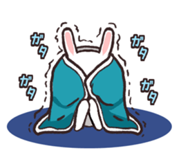 "powapowa" rabbit sticker #7706061