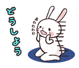 "powapowa" rabbit sticker #7706063
