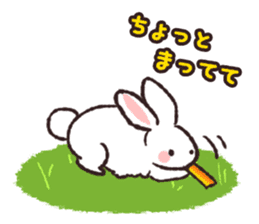 "powapowa" rabbit sticker #7706068
