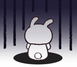 "powapowa" rabbit sticker #7706074