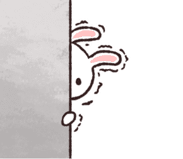 "powapowa" rabbit sticker #7706076