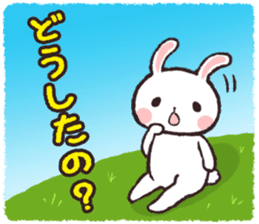 "powapowa" rabbit sticker #7706077