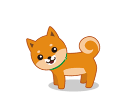 Shiba dog "MUSASHI" 4 sticker #7706285