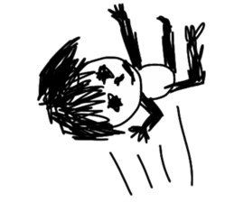 Darkness ghost sticker #7706451