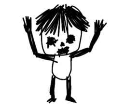 Darkness ghost sticker #7706454