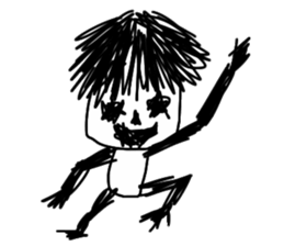 Darkness ghost sticker #7706455