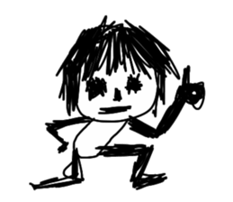 Darkness ghost sticker #7706456