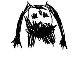 Darkness ghost sticker #7706459