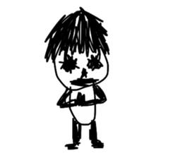 Darkness ghost sticker #7706461